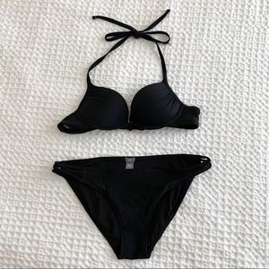 American Eagle Aerie Black Bikinis